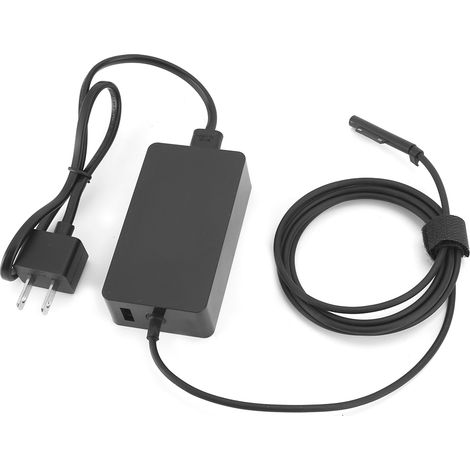 Chargeur 15V 4A 65W pour Microsoft Surface Pro 3/4/5/6, adaptateur secteur ordinateur portable, prise américaine 100-240V (1/5)