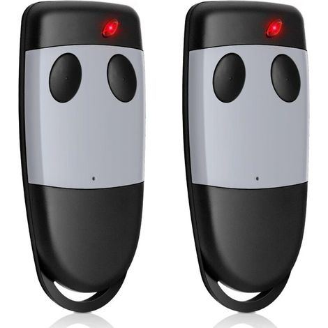2PCs Telecommande Portail 433.92 MHz pour Cardin S449 QZ1 S449 QZ2,Télécommande de Portail 2 Canaux pour Cardin TXQ449100 TXQ449200,Rolling Code