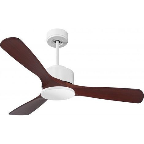 Modulo de KlassFan - Super déstratificateur d'air avec thermostat sans Lumière blanc bois rouge 25 à 40 m² KLDC4P6RW132 (1/2)