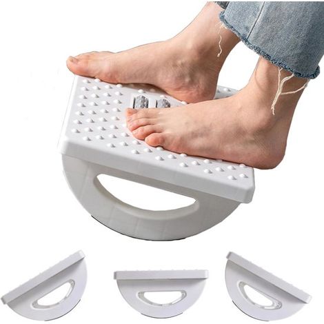 Repose-Pieds Ergonomique de Bureau – Support Pieds Réglable Antidérapant pour Travail et Maison (1/5)