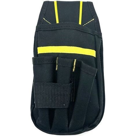 Ceinture Porte Outils,Pochette à outils,Petite Sacoche à outils avec ceinture en nylon réglable,imperméables pour technicien,constructeur, technicien de maintenance,famille (1/4)