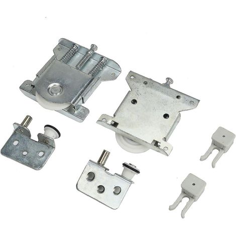 Pièces pour porte coulissante de placard, roulettes, galets, rails de penderie (1/5)