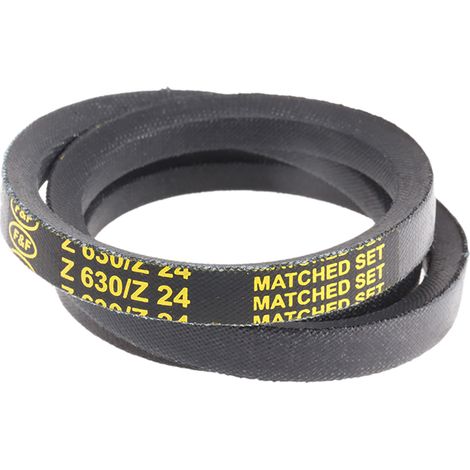 Rs Pro – Courroie pour moteur thermique 610mm – Section Z – Largeur 10mm – Matériau PET et caoutchouc – Diamètre minimum de poulie 50mm
