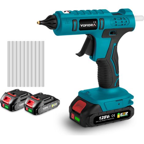18V Pistole per colla a caldo per Arts&DIY Riparazione a caldo con 2 batterie (1/5)