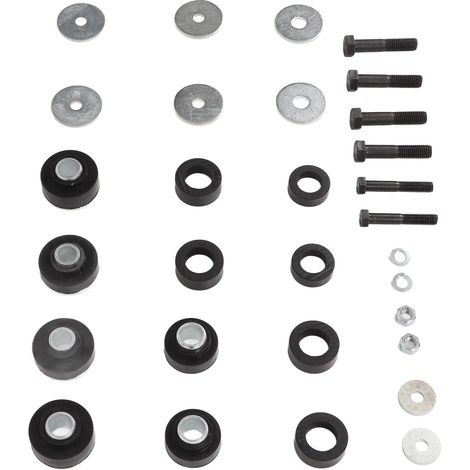 Kit de remplacement de silentblocs de support de châssis, boulons et rondelles pour Pontiac Firebird 1967-1972 (1/5)