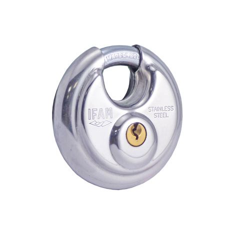 CANDADO CIRCULAR INOXIDABLE 70 MM - 550