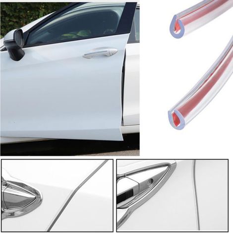 10M protection portiere voiture PVC transparent, anti-rayure auto crossover SUV, film protection résistant Cuneary (1/5)