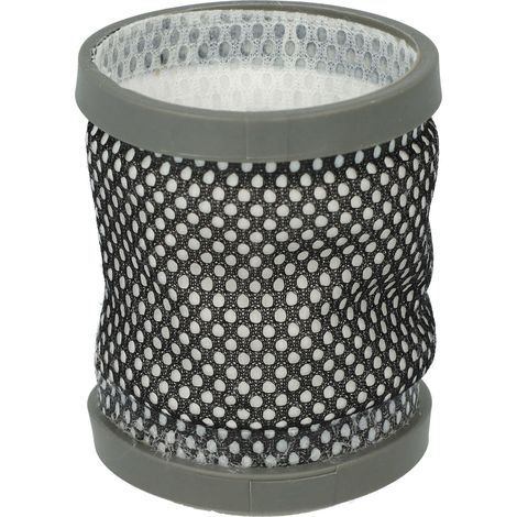 vhbw Staubsaugerfilter Ersatz für Hoover 35601731 für Staubsauger - Abluftfilter Schwarz Grau Weiß