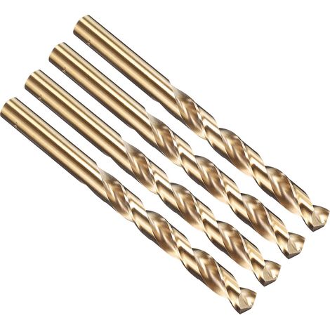 Lot de 4 10mm Foret Hélicoïdal Forets à Métaux à Haute Dureté (1/5)