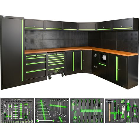 JBMSERIE565 Modulares Möbelset (43 Teile) - komplett