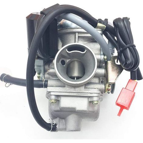 Carburatore PD24 24mm – per motore GY6 150cc 125cc – compatibile con ATV, quad, go-kart, scooter, ciclomotore (1/5)