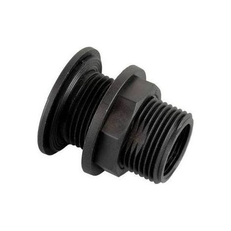 ATTACCO PER SERBATOIO MF CON GUARNIZIONE PIANA IN EPDM Misura: 3/4"x1/2"