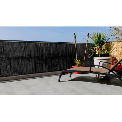 Synthetisches Weidengeflecht - 1,5 x 3 m - Grau Nortene (1/3)