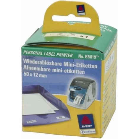 Universal Thermo-Etiketten Rolle 50x12mm (1/4)