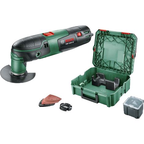 Outil multifonction BOSCH - PMF 2000 + 1 boite a outils Systembox + Accessoires (1/3)