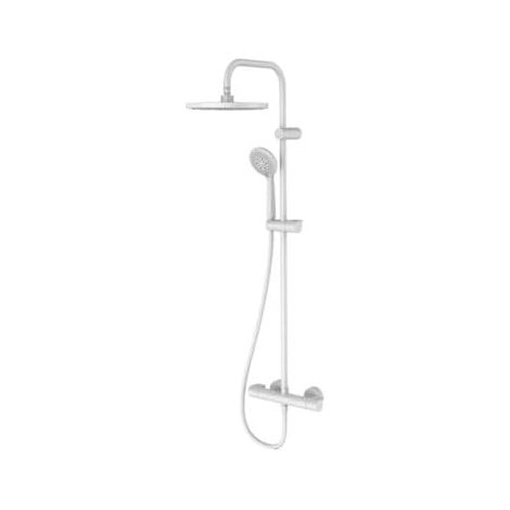 Douche Colonne Thermostatique Blanche (1/4)