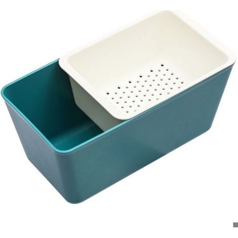 Assiette Fruits - Plateau Rangement Collations Double Couche - Pour Maison Salon - En Plastique Alimentaire - 1 Pièce (1/3)
