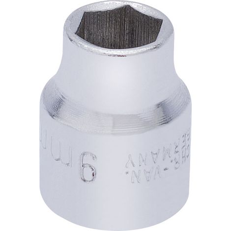 Draper 9mm Hexagon Socket for 3/8" Drive – 3/8" Square Drive Metric Hexagon Socket, Model 25854 (1/5)