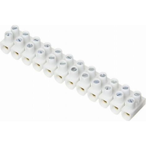 Barette 2 X 12 Nylbloc Blanche 16