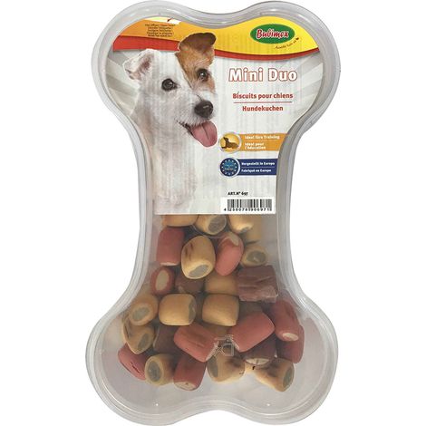 Biscuit pour chien MINI DUO Désignation : Biscuit Mini Duo BUBIMEX 90697