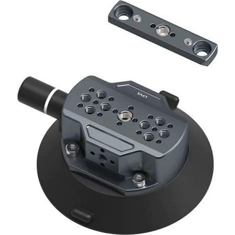 Handyhalterung mit Saugnapf fürs Auto, ideal für Live-Streaming, mit multifunktionalem Stativ und Tischstativadapter. (1/5)