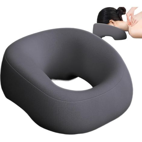 Tête de Lit Massante pour Lit,Oreiller Berceau Visage  Soutien Tête Doux Confortable Respirant pour Le Cou  Hommes Femmes Adultes (1/5)