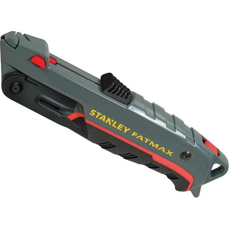 Stanley FatMax Safety Knife STA010242 with Autoretract Feature for Shrink Wrap and Tape Cutting