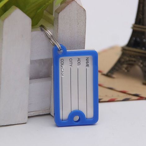 Etiquettes De Clés - 72 Pièces En Polypropylène - Pour Organisation Maison Bureau Ecole - Lot Complet (1/4)