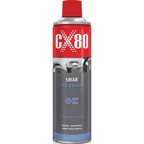 Grasso CX80 per cancelli, serrature e lucchetti, spray da 500 ml