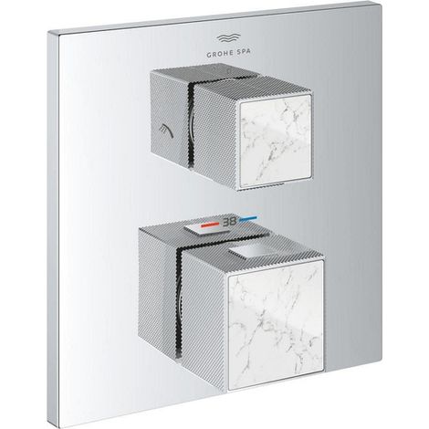 THM-Brosse de douche. Tout. Brill. PC 24429 FMS Poignée WA-Caesarstone chrom (1/4)