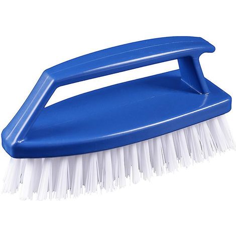 Brosse à récurer robuste à poignée ergonomique pour salle de bain, douche, évier et sol - Nettoyage puissant, usage intensif, manche antidérapant (1/5)