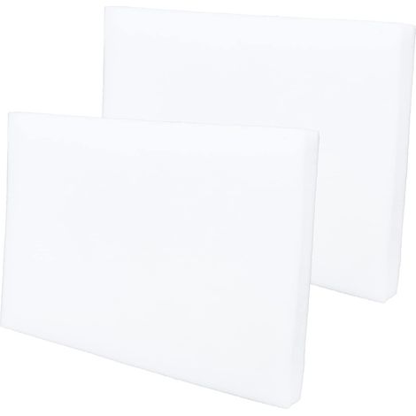 Lot, de 2 éponges hydroponiques pour culture hors sol de graines 29,9 x 20,7 x 2,4 cm (1/5)