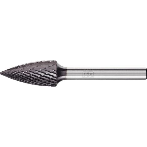 PFERD TOOLS Hartmetall Frässtift Spitzbogen SPG Ø 12x25mm Schaft-Ø 6mm Z3P universal mittel kreuzverzahnt HICOAT (1/2)