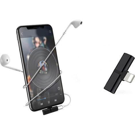 Mini adattatore 2in1 audio 8pin splitter sdoppiatore carica LD-9219 (1/4)