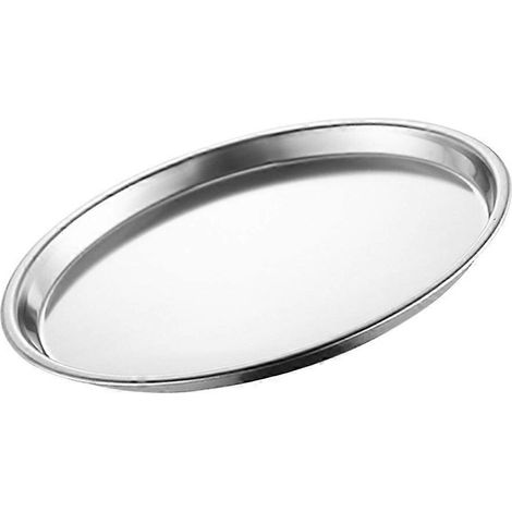 Plateau isotherme en acier inoxydable pour plats froids, assiette de conservation, plateau plat. (1/5)