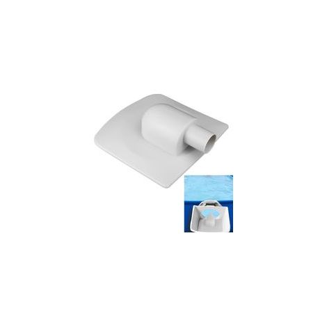 Adaptateur de plaques sous vide pour skimmer Polygroup Summer Waves – Système de raccordement – En plastique résistant – Pour filtration piscine