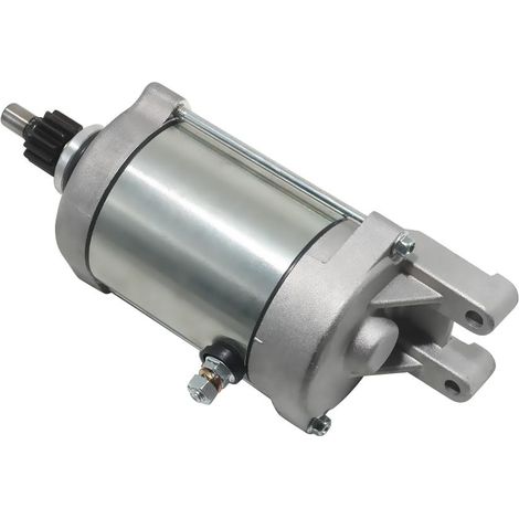 The starter motor is compatible with 3AJ-81800-00 ATV Raptor 660 2001-2005.