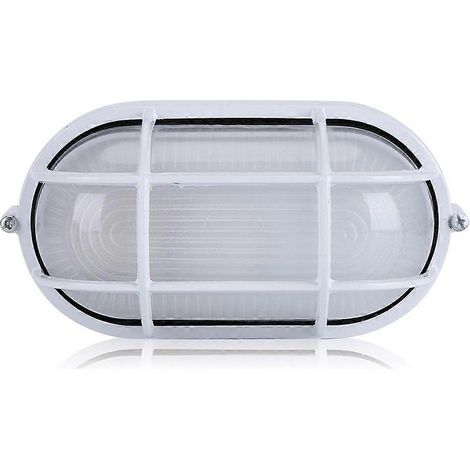 Sauna extérieur ovale rond et étanche à haute luminosité, encastré dans le sol, pour escalier, terrasse ou jardin (ampoules non incluses). (1/5)