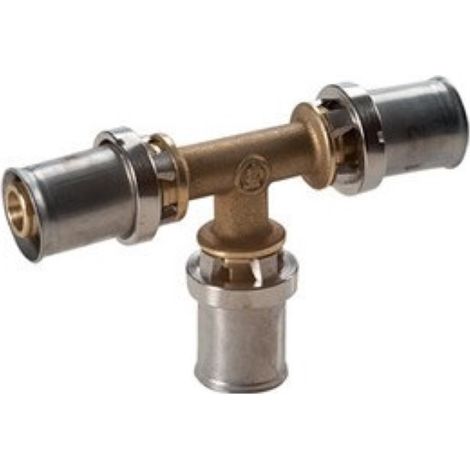 Raccordo Giacomini A T Ridotto A Pressare Multipinza 16X20X16/2 - Giacomini (1/2)