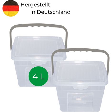 2x Novaliv Aufbewahrungsbox Box + Deckel (1/5)