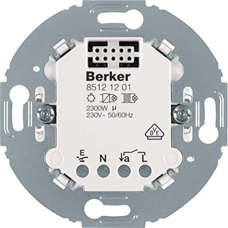 Interrupteur berker serie 1930 beige metallique 230 volts (1/3)