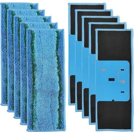 5er-Pack Mikrofasertücher für iRobot Braava Jet M6 (M6134), Reinigungsprodukte und Zubehör