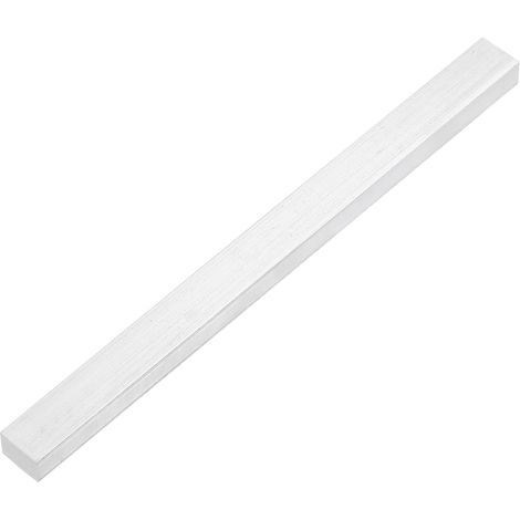 Barre Plate Aluminium 6063 - 1 Pièce - Alliage Industriel - Résistance Corrosion - Bricolage Et Construction - 20x25x305 Mm (1/5)