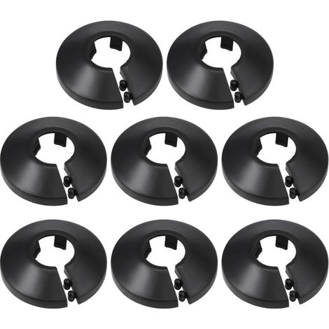 20er-Pack Kunststoff-Schlauchschellen für Kühlerschläuche, dekorativ, für Schläuche mit 16 mm Durchmesser – Schwarz (1/4)