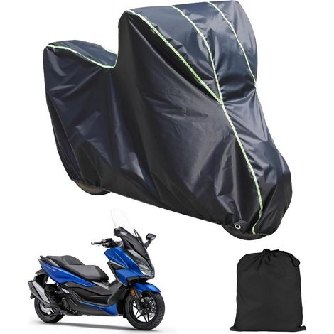 Motorrad Abdeckplane für Honda Forza 350/125 SH 350i, 210D Oxford, wasserdicht, reflektierend (1/5)
