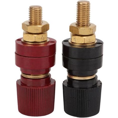 Connecteur banane M10x60mm en cuivre pur pour accessoires de test électronique, prise haut voltage 220‑380V (1/5)