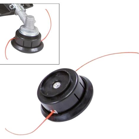 Bobine de fil M10x1,25 de 128 mm (à gauche) pour débroussailleuses Scheppach MFH5300BP, MFH5200, MFH3300 et BCH 2600/3300/4300