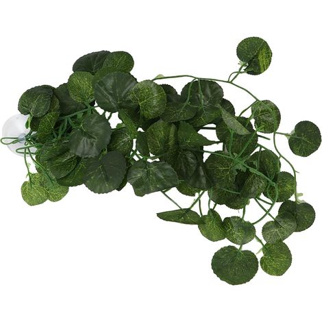 Green Vine Reptile Decoration, 6.6 to 8.2 Feet, for Terrarium (4) (1/5)