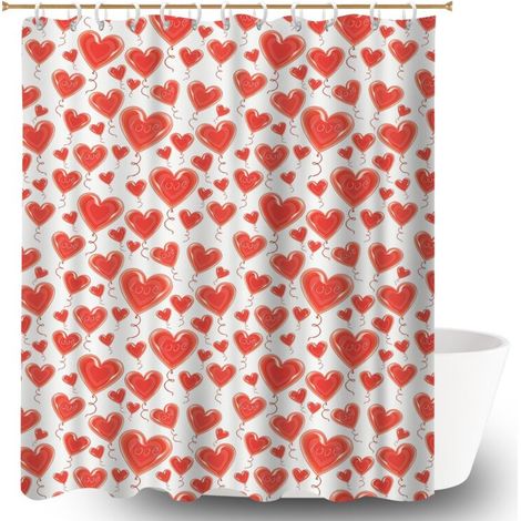 Rideau douche polyester 180x180 souple cache baignoire pour une déco qui inspire (1/5)