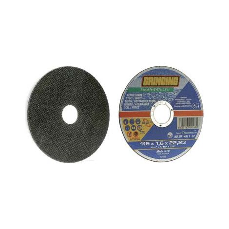 DISCO ABRASIVO TAGLIO FERRO PIANO GRINDING - MM 115X22,2 H.MM 1,0- 50 pezzi